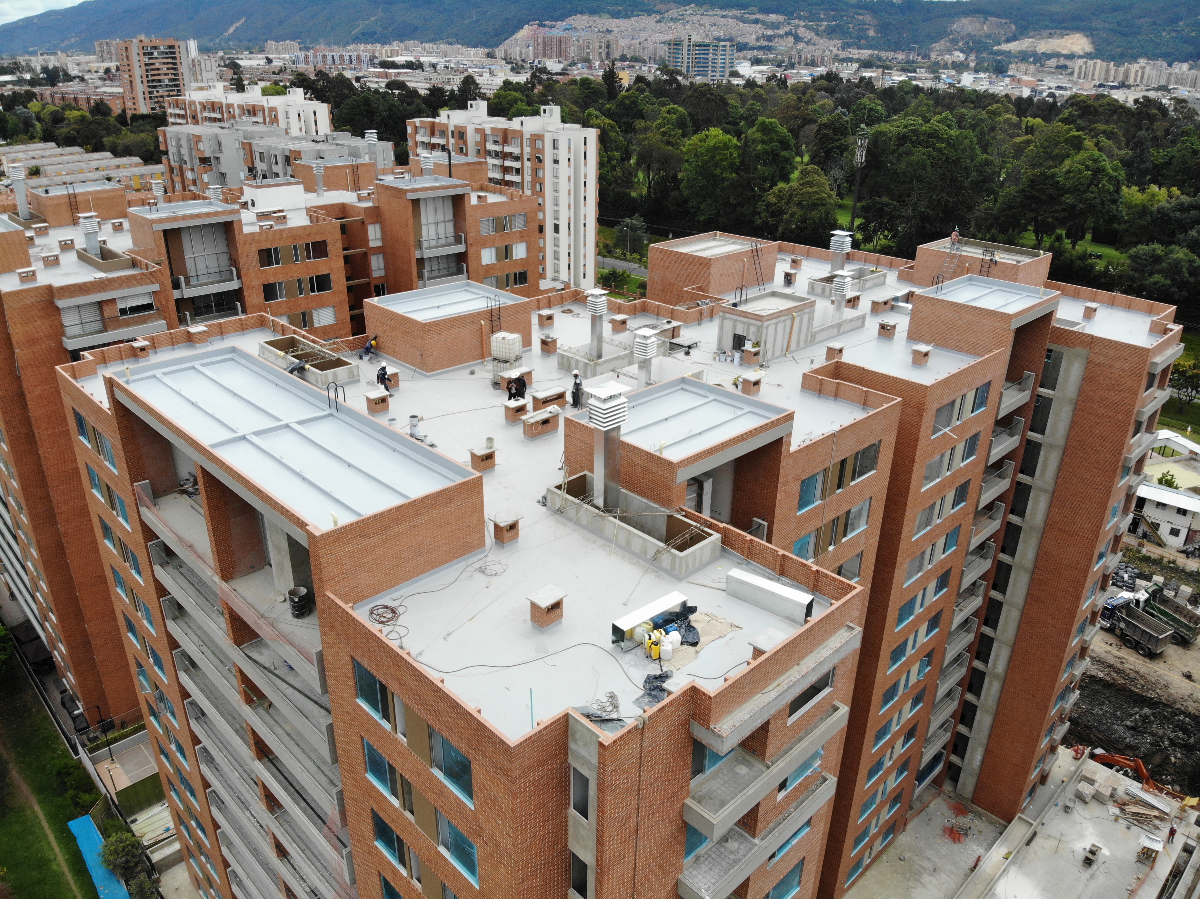 Sacma Impermeabilizaciones Proyecto El Faro Ciudad Bogotá Constructora Amarilo